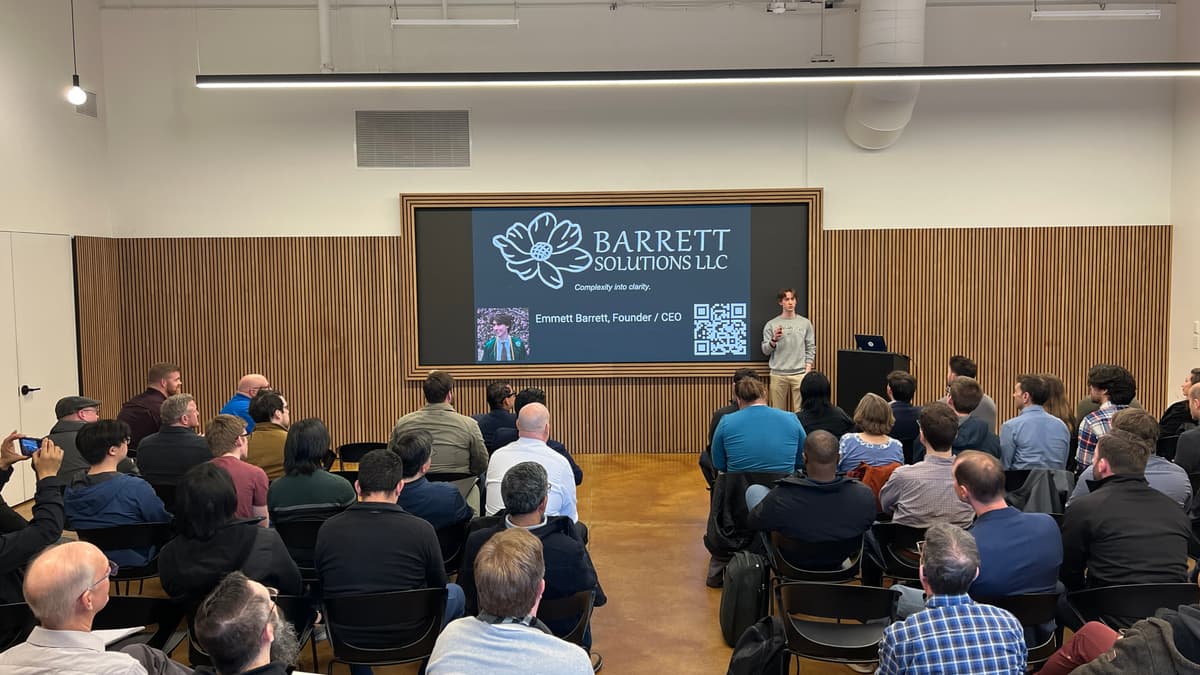 Emmett Barrett, Founder of Barrett Solutions