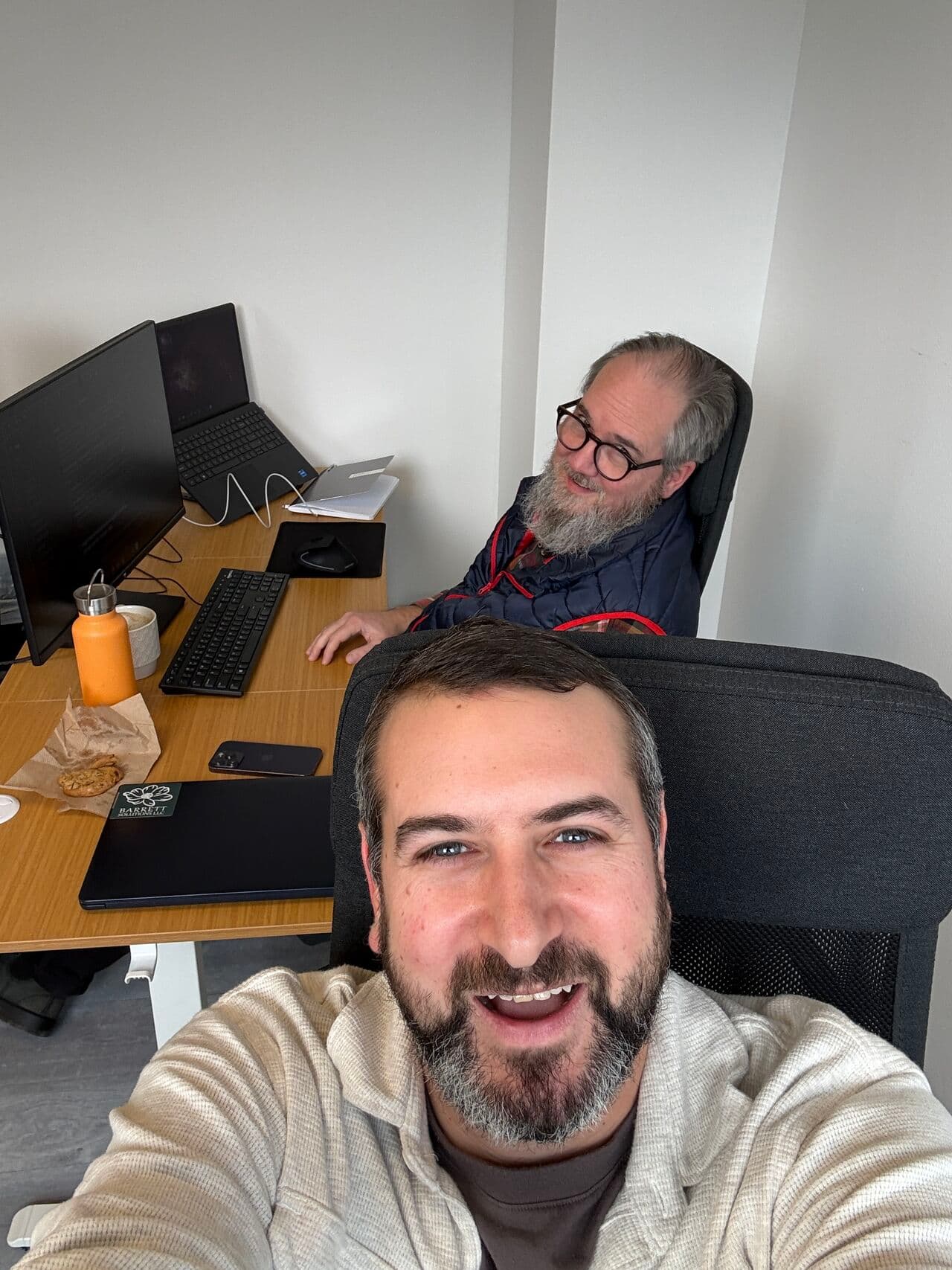 The team at their State Street office